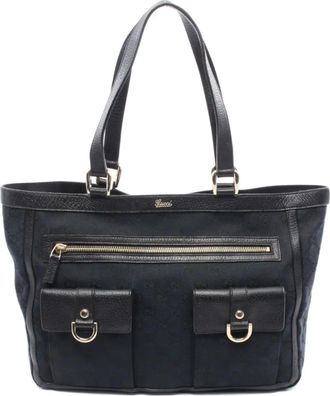 Gucci Borsa tote Abby con motivo GG anni 2000 - Nero