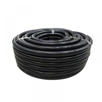OEM Funda Corrugada Dividida, 6,35 Cm De Di&aacute;metro, Polietileno Flexible, Negra, Para Protecci&oacute;n De Cables