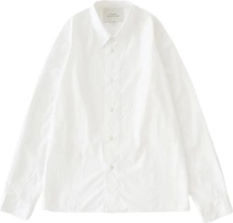 STUDIO NICHOLSON Hal overhemd - Wit