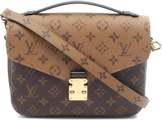 Louis Vuitton Borsa tote Metis MM con monogramma 2021 - Marrone