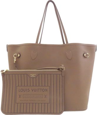 Louis Vuitton Monogram Monogram Monogram Leather Tote Bag (Pre-Owned)