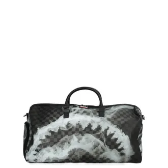 Sprayground Sprayground, Tassen, unisex, Zwart, ONE Size, Leer, Sip N Smoke Duffle