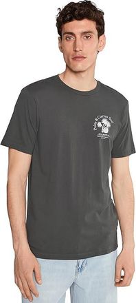 Rvca Soil Co Short Sleeve Mens T Shirt Pirate Black : 2XL, Cotton