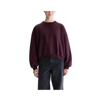 Bellerose Fancy 62 Sweatshirt - Dames - Sweatshirts - Bruin - S - Katoen - Hoodies & sweatvesten