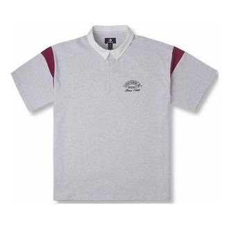 Converse Retro Polo Shirt Grey 10026173-A02