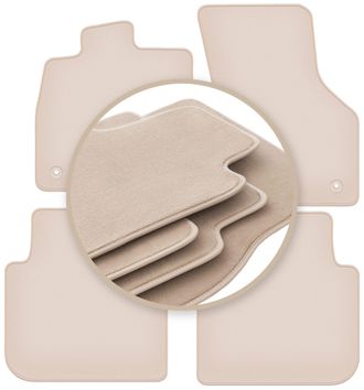 OEM Alfombrillas Premium Beige Para: Volkswagen Arteon Liftback, Shooting Brake 2017
