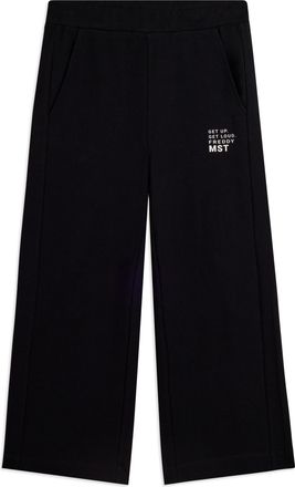 Freddy Pantaloni sportivi wide leg cropped con grafica FREDDY MST