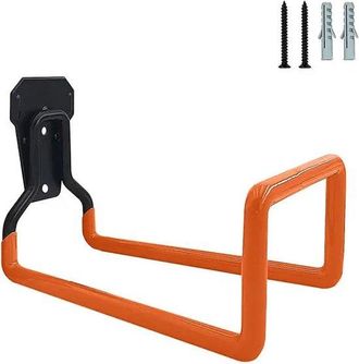 OEM Gancho Colgante De Metal Naranja - Montaje En Pared - Colgador De Herramientas De Jard&iacute;n Para Garaje Y Jard&iacute;n