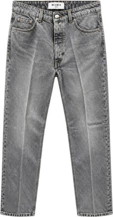 Be Able Ronny 40 Straight Jeans - Heren - Regular Fit Jeans - Grijs - W35 - Katoen - Jeans