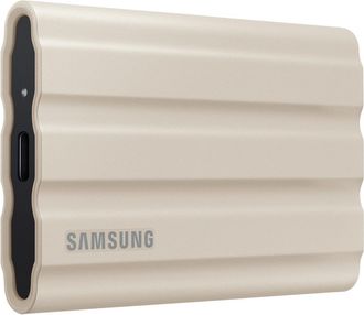Samsung Disco Ssd Externo Samsung Port&aacute;til T7 Shield Mu Pe2t0k Eu Usb Type C 2 To Beige