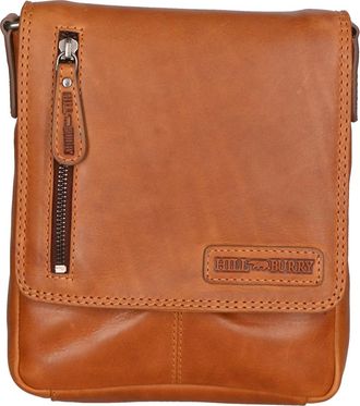 Hill Burry schoudertas Heren COGNAC