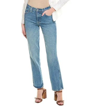Boyish High-Rise Western Far Country Straight Jean