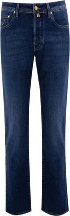 Jacob Cohen Hombre, Vaqueros, Azul, Talla: W35