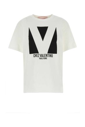 Valentino Garavani Chez -printed Crewneck T-shirt
