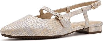 Vaneli Gauri Womens Dress Flat Shoes Champagne Boro Print : 7.5 N (AA)