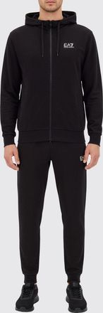 Emporio Armani Coordinato in cotone con logo Ea7