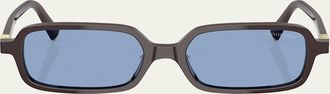 Miu Miu 11Zs Rectangular Sunglasses