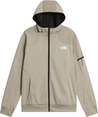 The North Face Mountain Athletics Full-Zip Fleece 2.0 - Heren - Trainingsjackets - Beige - M - Polyester - Fitness