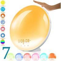 OEM Reloj Despertador Con Luz Led, L&aacute;mpara De Noche Con Luz Diurna, Radio Fm, Regalo Para Ni&ntilde;os Y Adultos - Crezuo
