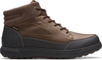 Clarks Mens Mapstone HiGTX Fashion Boot, DK Brown WLined, 8.5 UK