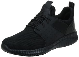 Skechers Max Cushioning Elite Sr Rytas Mens Sneakers, Black Textile Synthetic, 8 UK