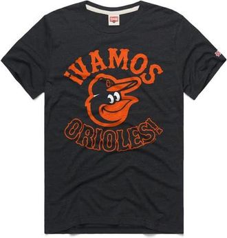 Homage Mens Homage Charcoal Baltimore Orioles Vamos Tri-Blend T-Shirt at Nordstrom, Size X-Large