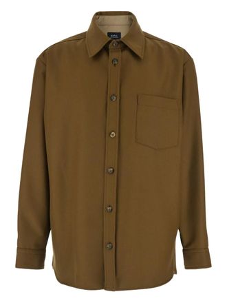 A.P.C. Malaury shirtjack - Bruin