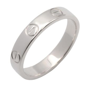 Cartier Silver White Gold (18K) Band Ring (Pre-Owned)