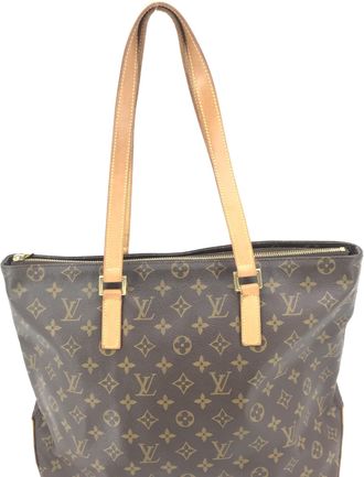 Louis Vuitton Monogram Canvas Cabas Mezzo Tote Womens Bag (Pre-Owned)