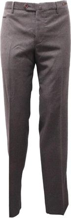 PT01 Pt01, Heren, Broeken, Grijs, Maat: 4XL Wol