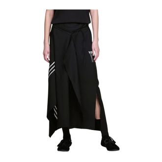 adidas Sport Uniform Raw Cut 3-Stripes Skirt - female - Adidas - Tennis - Black - XS - Sport