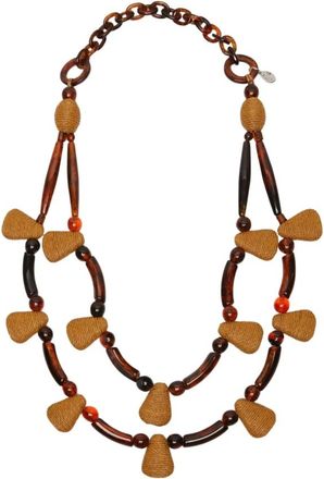 Max Mara Accessoires, unisex, Veelkleurig, ONE Size, Wkafalange Ketting