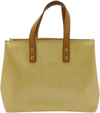 Louis Vuitton Pre-owned Tote Bags, female, Yellow, Size: ONE SIZE Pre-owned Leather Tote