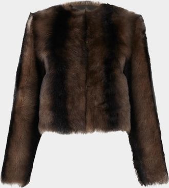 Gorski Short Toscana Shearling Jacket