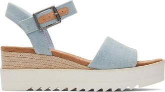 Toms Toms Diana Womens Sandals - Blue - Size UK 8