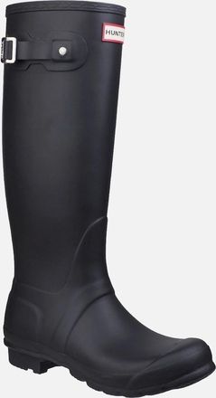 Hunter Womens Hunter Womens Original Tall Wellington Boots in Black - Size: 5