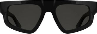 Calvin Klein Grey Rectangular Unisex Sunglasses CK25539S 001 54