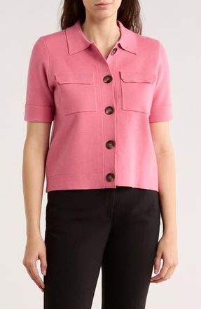 T Tahari Cardigan Sweater in Bright Pink at Nordstrom Rack, Size X-Small