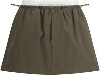 Alexander Wang Cotton Mini Womens Skirt