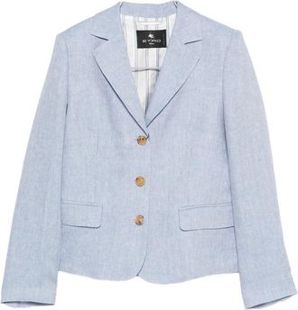 Etro Outerwears Blu-Donna