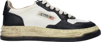 Autry Sneakers X Maison Mihara Yasuhiro Damens Leder Wei&szlig;/Schwarz