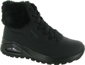 Skechers Slip Ins - Dames - Winterlaarzen - Zwart - 39 EU - Schoenen