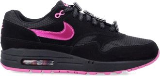 Nike Zwarte Mesh Sneakers Air Max Zool - Heren - Hardloopschoenen - Zwart - 44 EU - Fitness