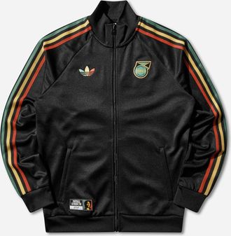 adidas Men s Bob Marley Jamaica Originals Track Top Black