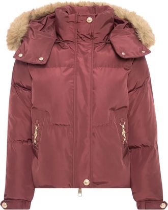 Fracomina Pufferjack - Dames - Winterjassen - Rood - S - Polyester - Jassen