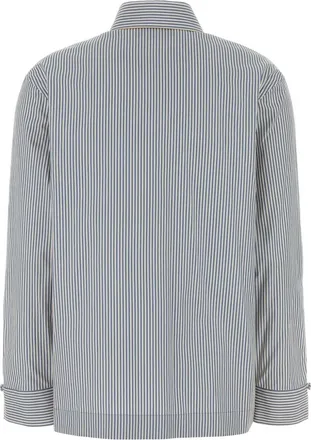 Fendi Womens Cotton Shirt Gray