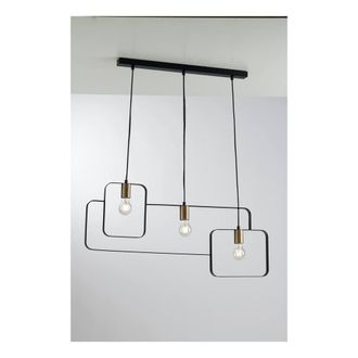 Netlighting Smith Bar Ceiling Pendant Brushed Gold E27