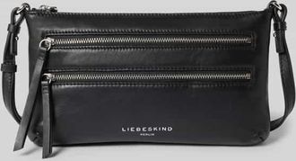 Liebeskind Shoulder Bag mit Logo-Print Modell Zena in Black, Gr&ouml;&szlig;e 1