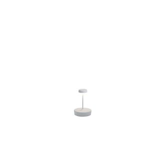 Zafferano L&aacute;mpara de mesa zafferano led de aluminio blanco 2w ip65 regulable