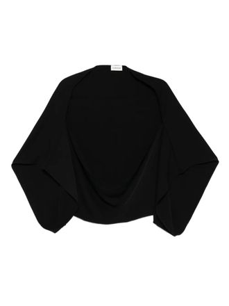 P.A.R.O.S.H. draped-sleeve jacket - women - Polyester - OS - Black